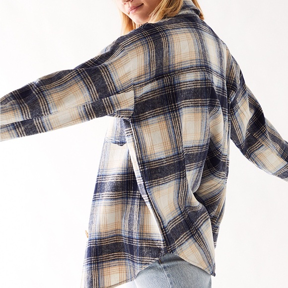 L.A. Hearts Boyfriend Shirt Flannel Shacket (Size XS/S) Pac Sun Worn once - Picture 3 of 12